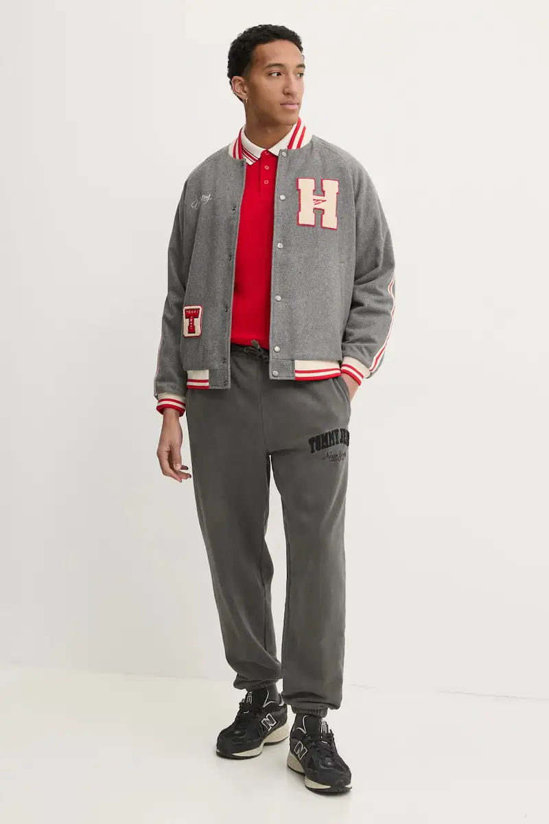 Tommy Jeans Polo Uomo Rosso 3348426 miniatura 2