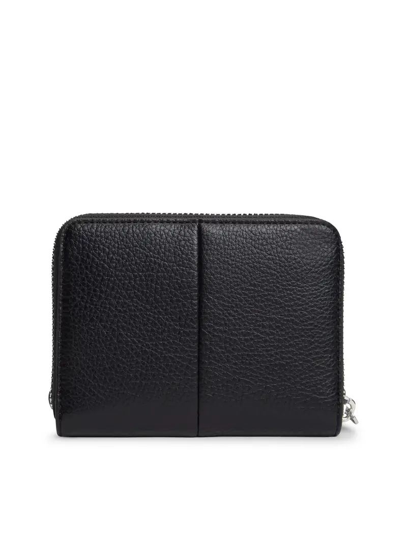 Portamonete Bold nero / argento miniatura 3