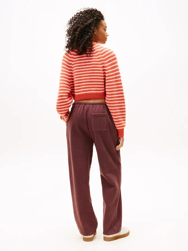 Pullover aragosta / bianco miniatura 3