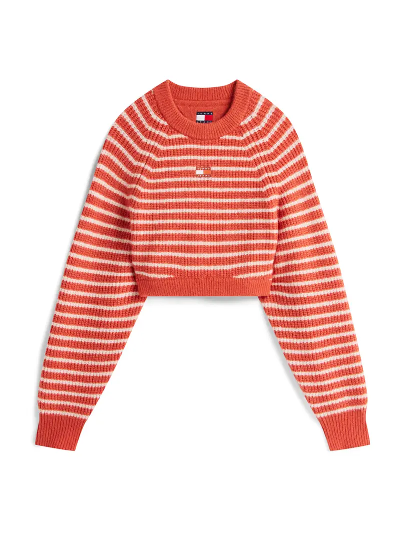 Pullover aragosta / bianco