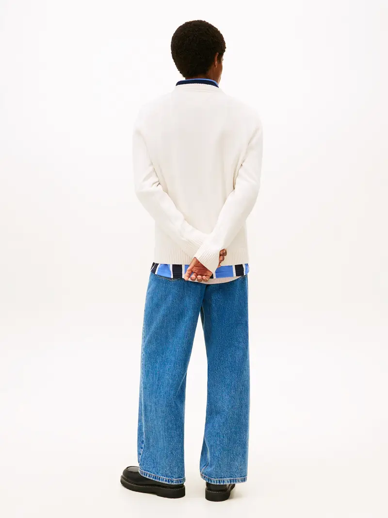 Pullover bianco miniatura 3