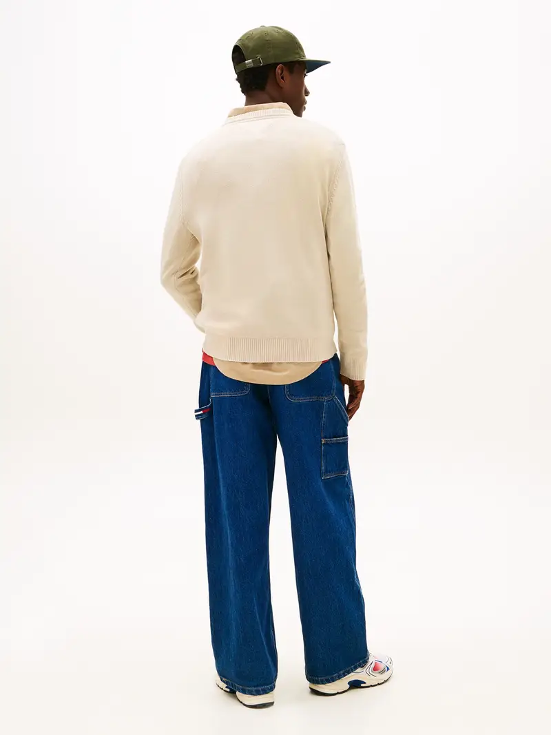 Pullover 'ESS' beige chiaro miniatura 3