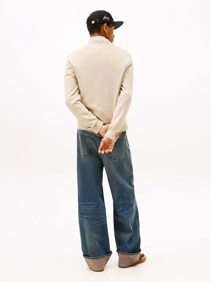 Pullover 'ESS' crema / navy / rosso / bianco miniatura 3