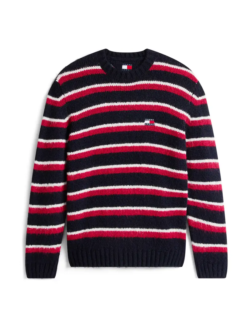 Pullover marino / rosso / bianco