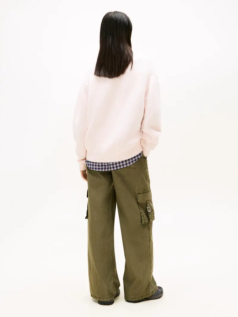 Pullover navy / rosa pastello / rosso / bianco miniatura 3