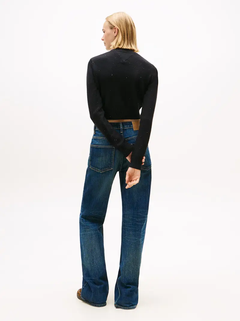 Pullover navy / rosso / nero / bianco miniatura 3