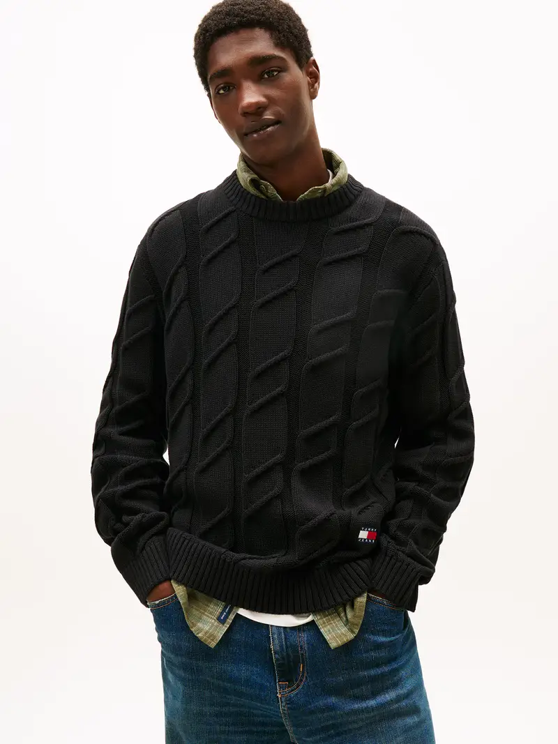 Pullover nero miniatura 2