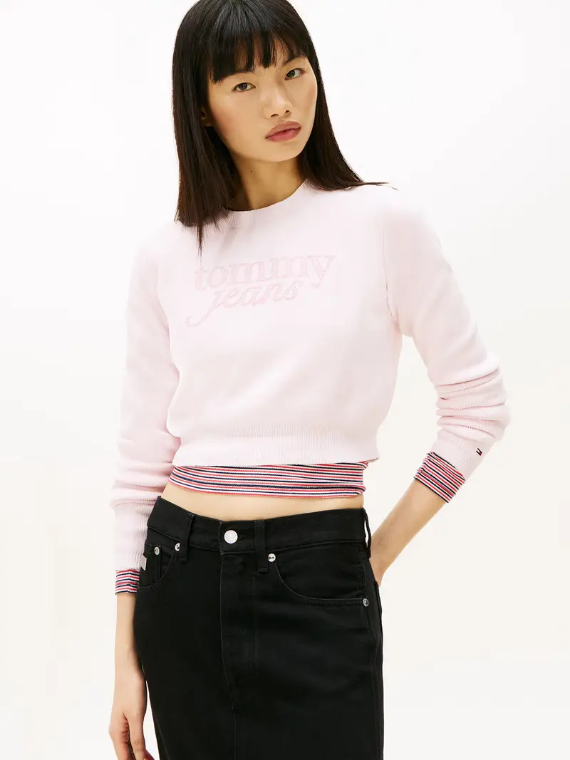 Pullover rosa miniatura 2