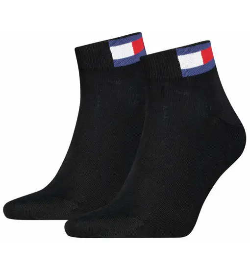 Quarter Flag - calzini corti Black
