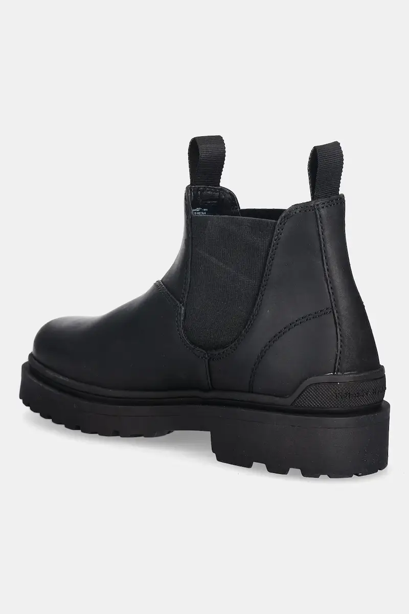 scarpe in pelle TJM CHELSEA LEATHER uomo colore nero EM0EM01630 miniatura 3