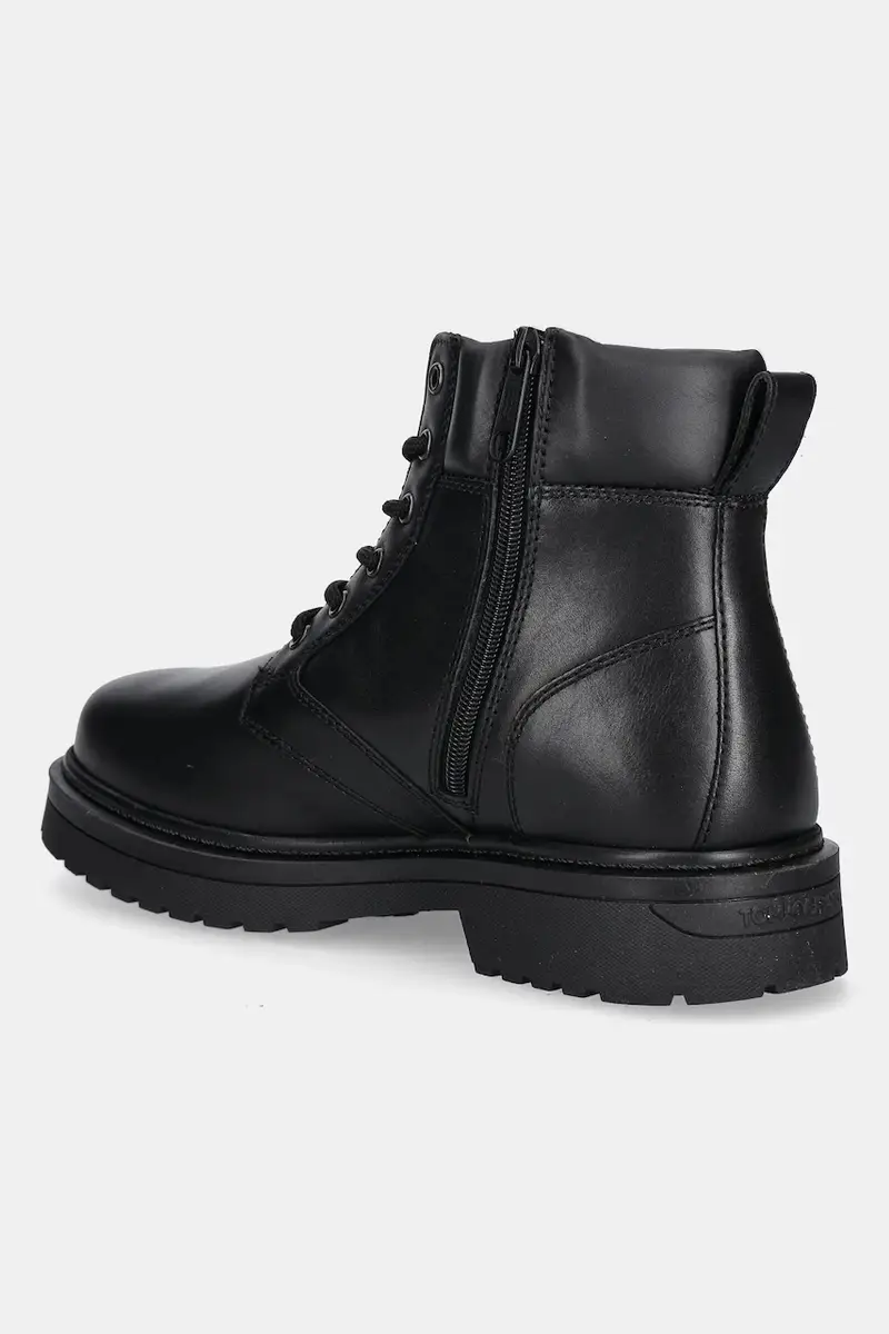 scarpe invernali in pelle TJM LACE UP BOOT uomo colore nero EM0EM01706 miniatura 3