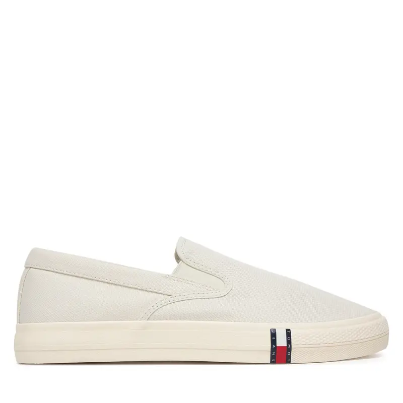 Scarpe sportive Tommy Jeans Archive Vulc Y2K Slip On EM0EM01675 Bianco