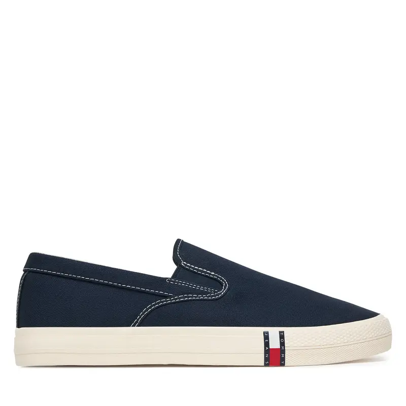 Scarpe sportive Tommy Jeans Archive Vulc Y2K Slip On EM0EM01675 Blu scuro