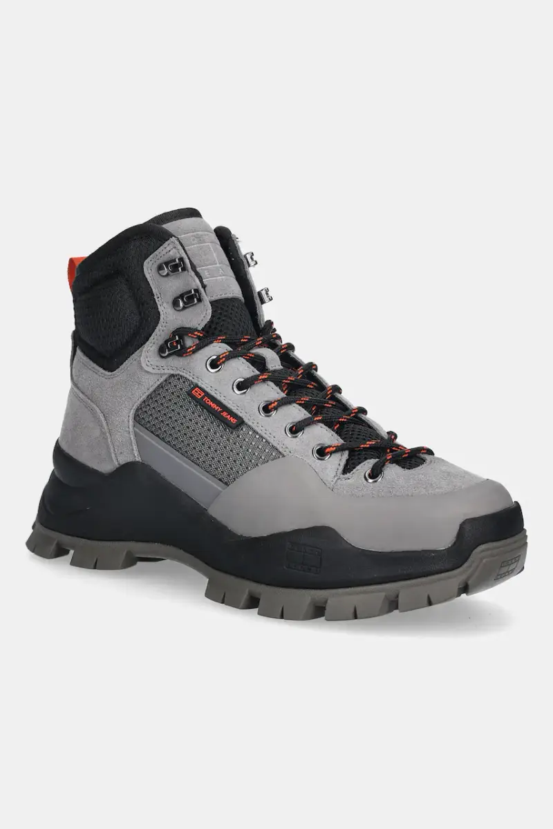 scarpe TJM HYBRID BOOT uomo colore grigio EM0EM01633