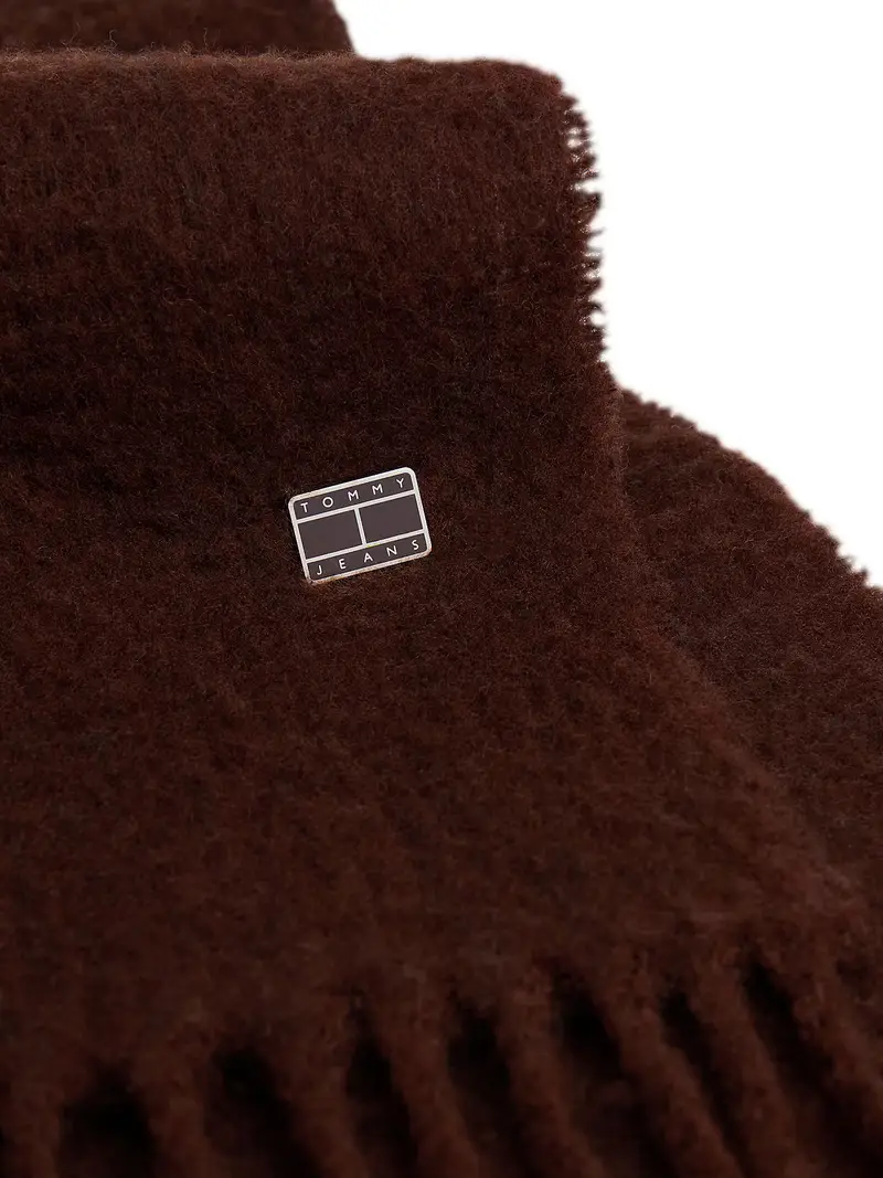 Sciarpa 'Heritage' marrone scuro miniatura 2