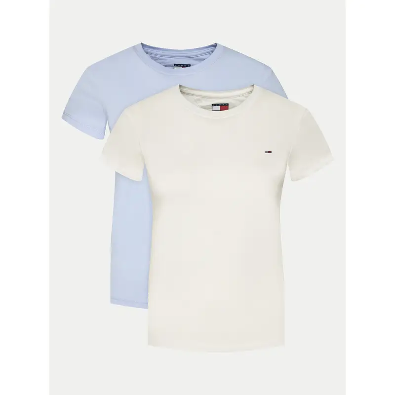 Set di 2 T-shirt DW0DW21366 Multicolore Slim Fit