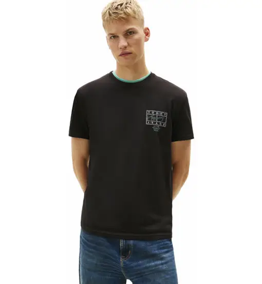 Tommy Jeans T-shirt Uomo Nero 3471110