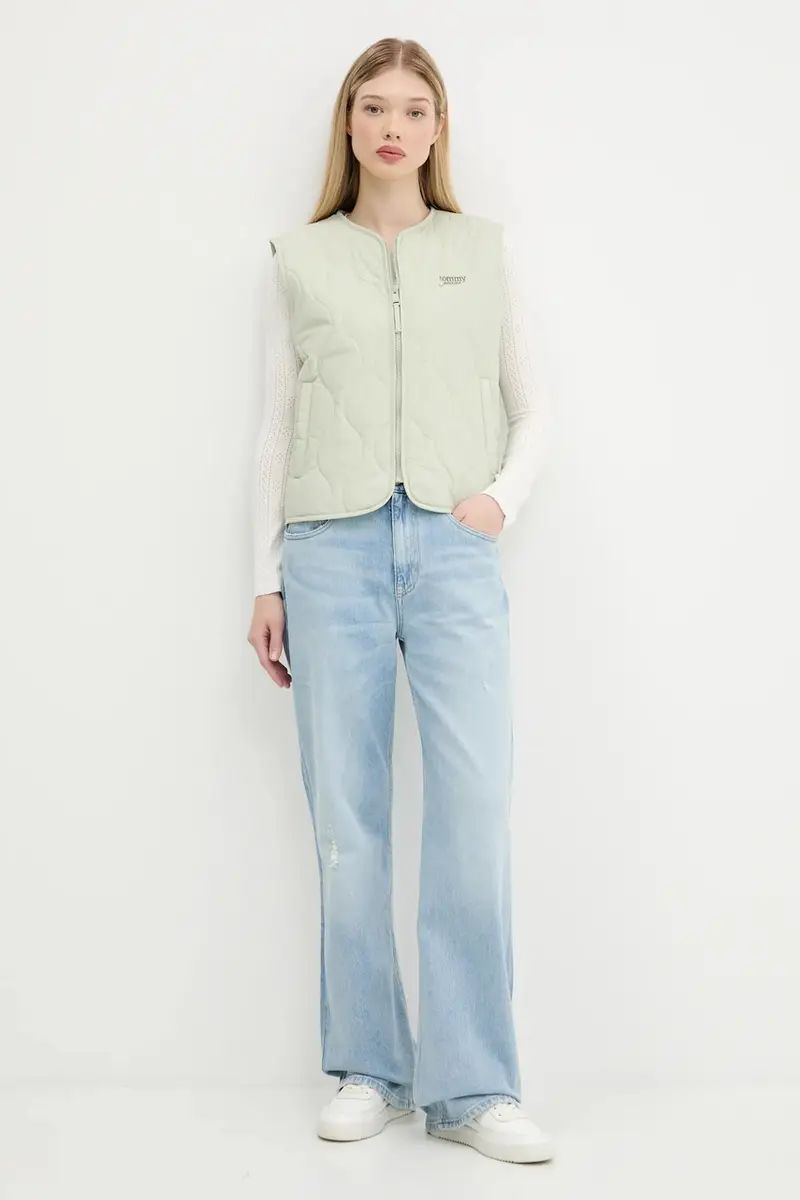 smanicato donna colore verde DW0DW21184 miniatura 2