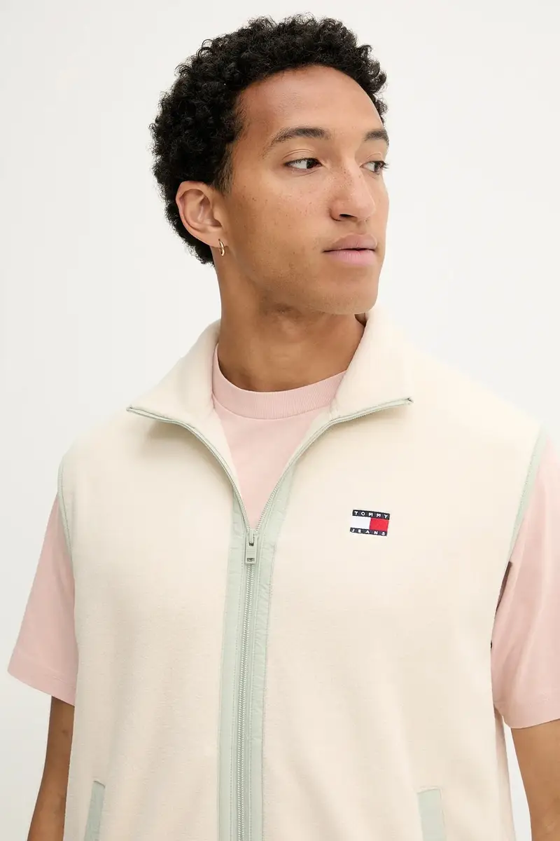 smanicato uomo colore beige DM0DM21908 miniatura 4