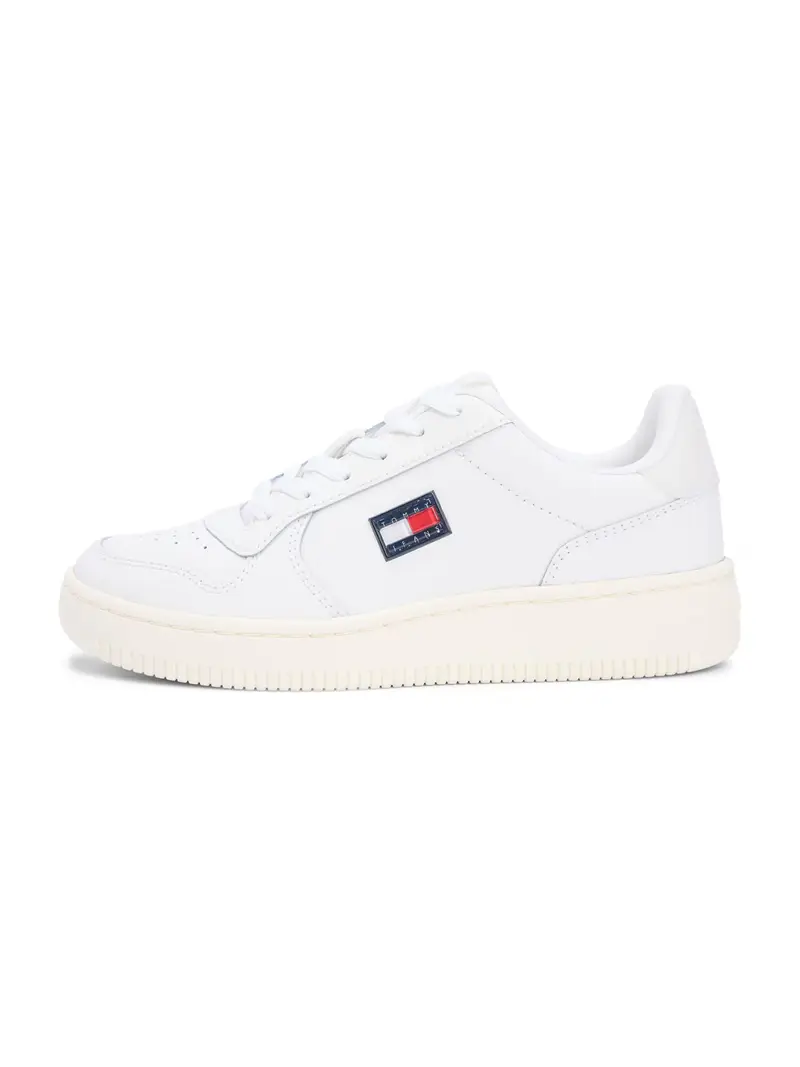 Sneaker bassa BASKET navy / rosso acceso / bianco