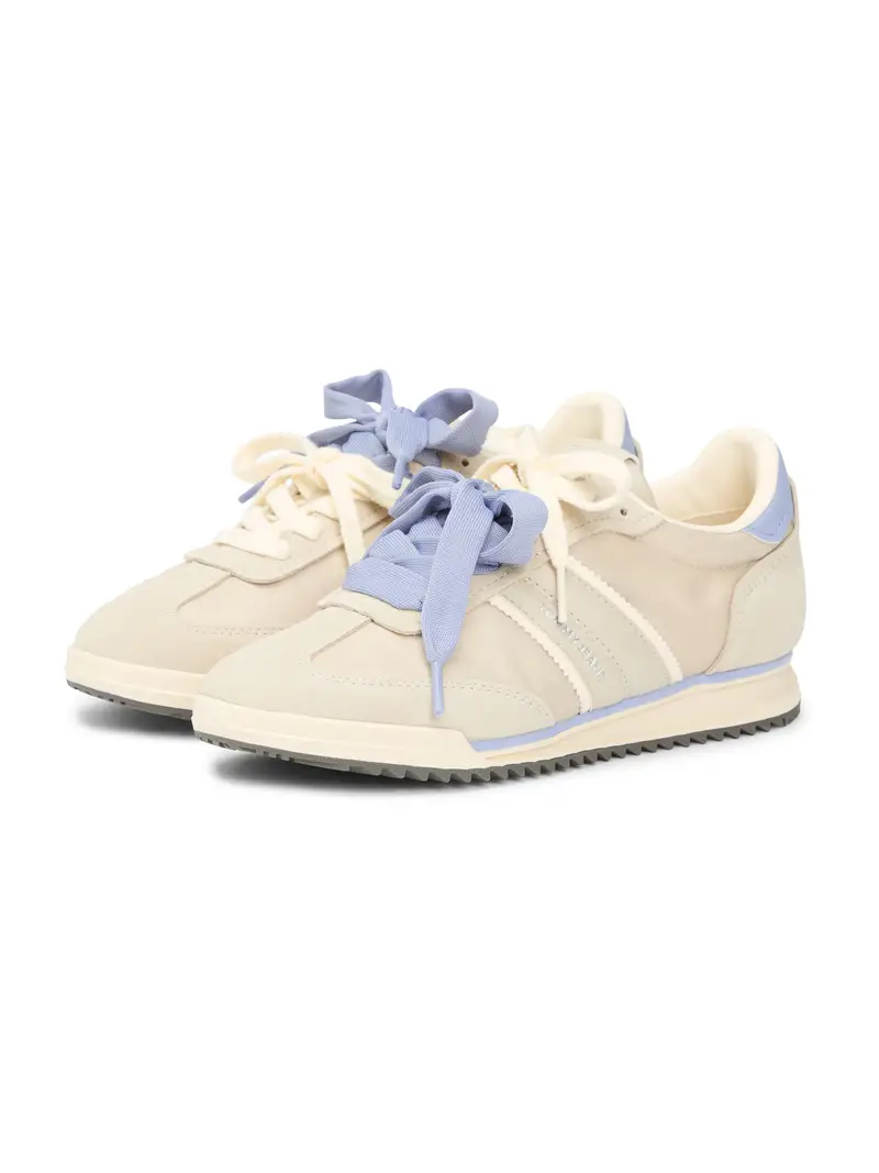 Sneaker bassa crema / lavanda miniatura 2