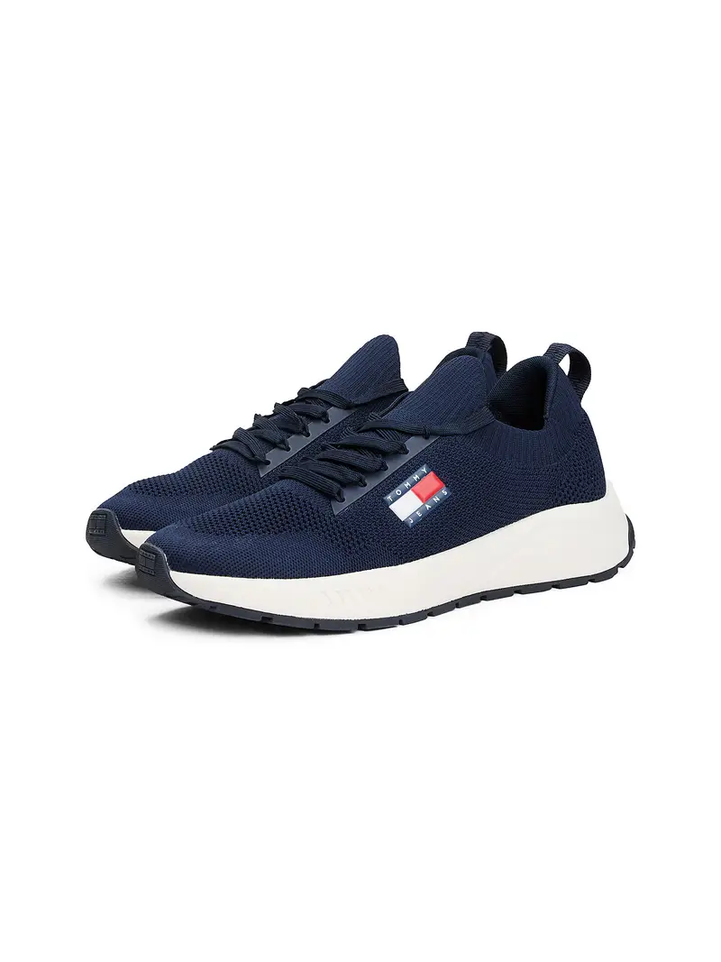 Sneaker bassa navy / rosso / bianco miniatura 2