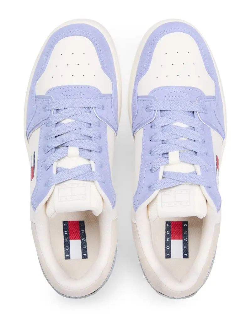 Sneaker bassa 'RETRO BASKET' beige / beige chiaro / lavanda miniatura 3