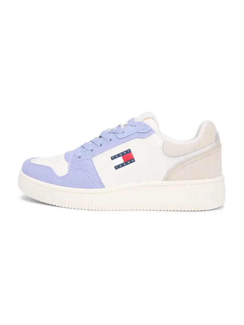 Sneaker bassa 'RETRO BASKET' beige / beige chiaro / lavanda