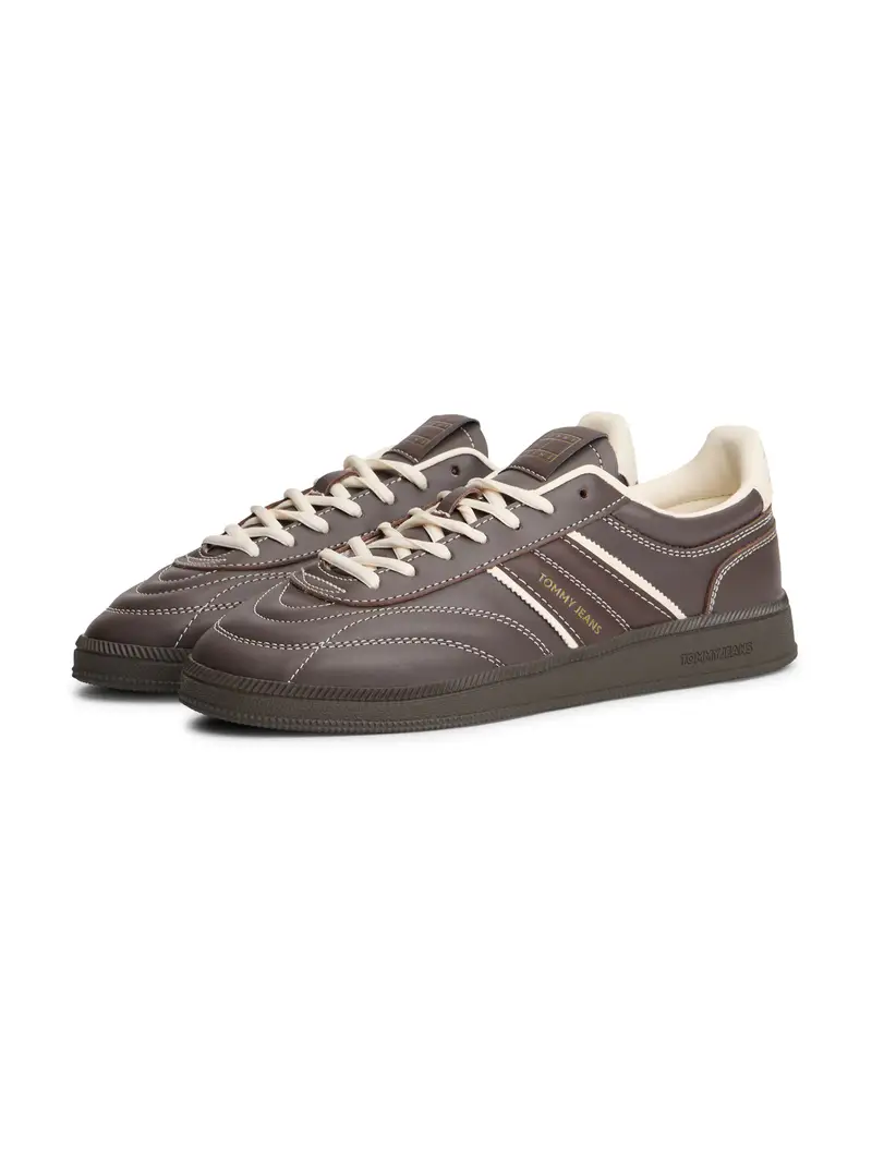 Sneaker bassa 'The Greenwich Edge' marrone scuro / guscio d'uovo miniatura 2