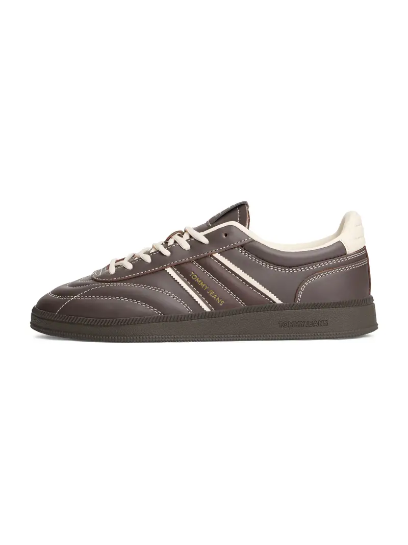 Sneaker bassa 'The Greenwich Edge' marrone scuro / guscio d'uovo
