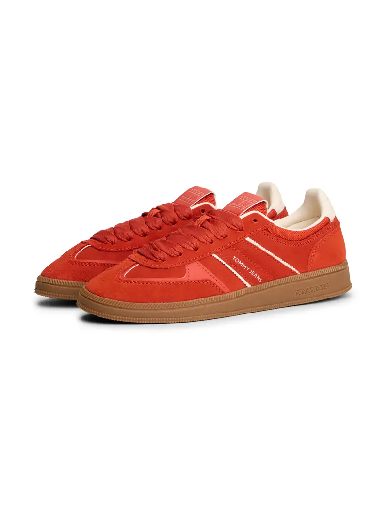 Sneaker bassa THE GREENWICH EDGE rosso sangue / bianco miniatura 2