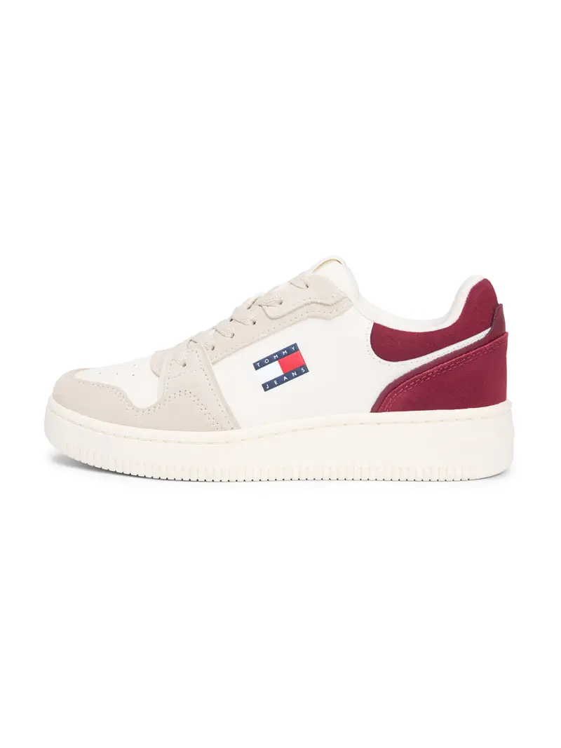 Sneaker bassa 'TJW RETRO BASKET SNEAKER' beige / écru / navy / bordeaux miniatura 2