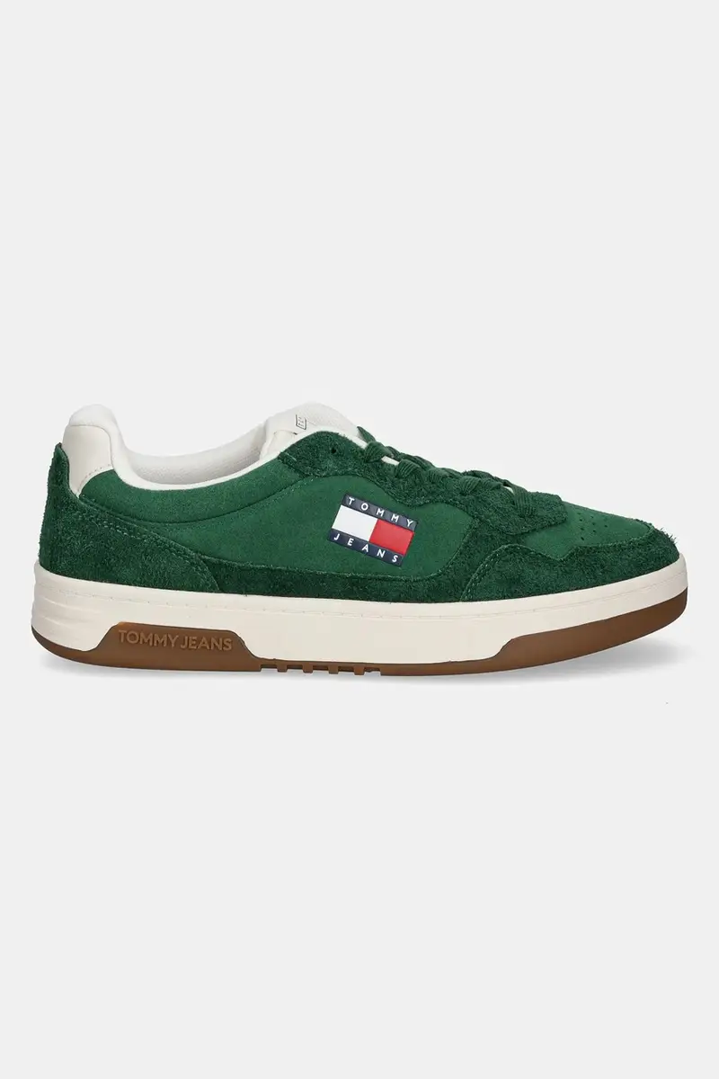 sneakers in camoscio CUPSOLE SUEDE uomo colore verde EM0EM01568 miniatura 2