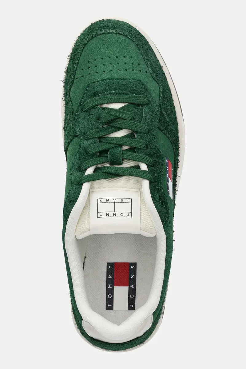 sneakers in camoscio CUPSOLE SUEDE uomo colore verde EM0EM01568 miniatura 4