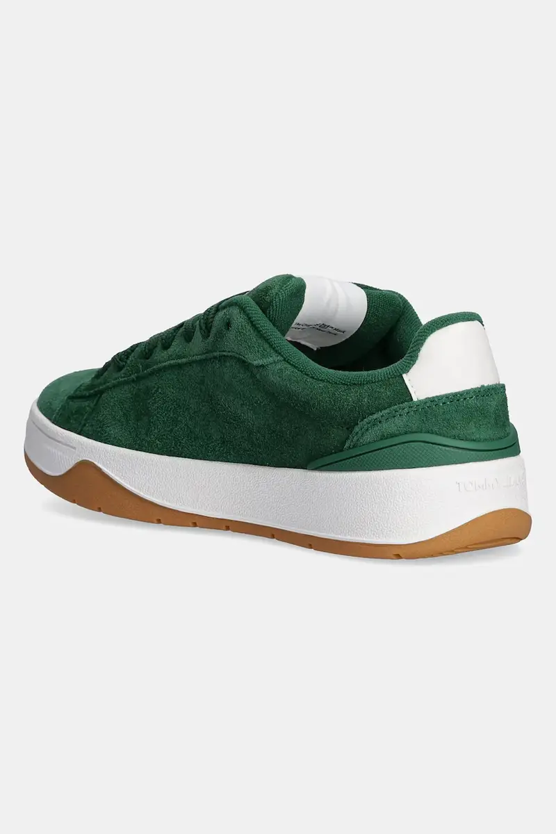 sneakers in camoscio SKATE SNEAKER colore verde EN0EN02737 miniatura 3