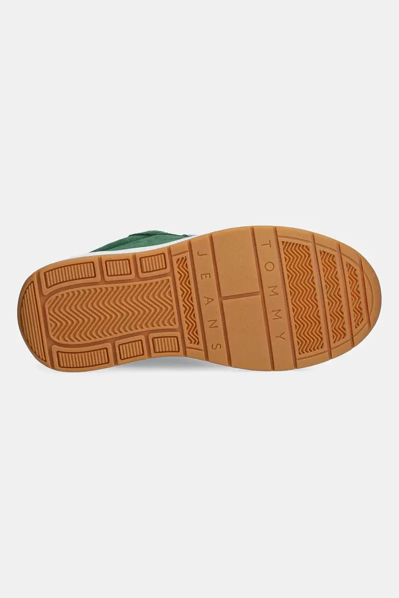 sneakers in camoscio SKATE SNEAKER colore verde EN0EN02737 miniatura 5