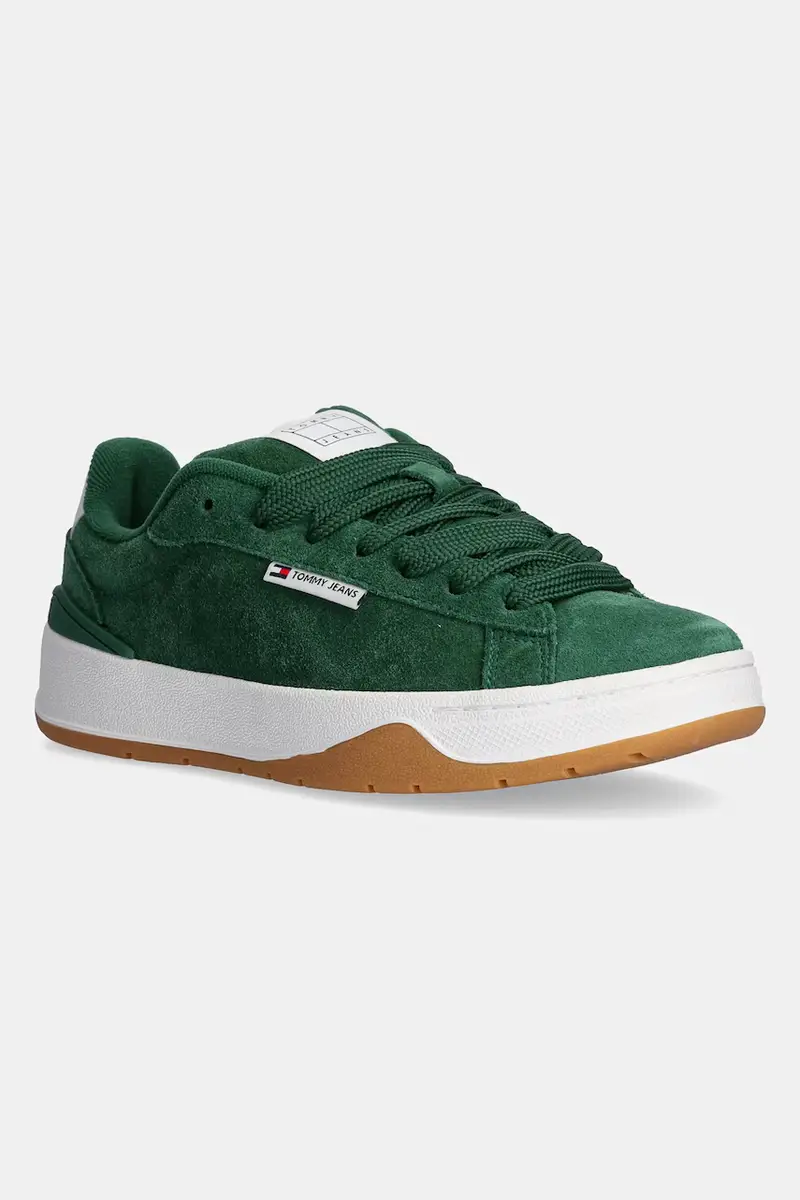sneakers in camoscio SKATE SNEAKER colore verde EN0EN02737