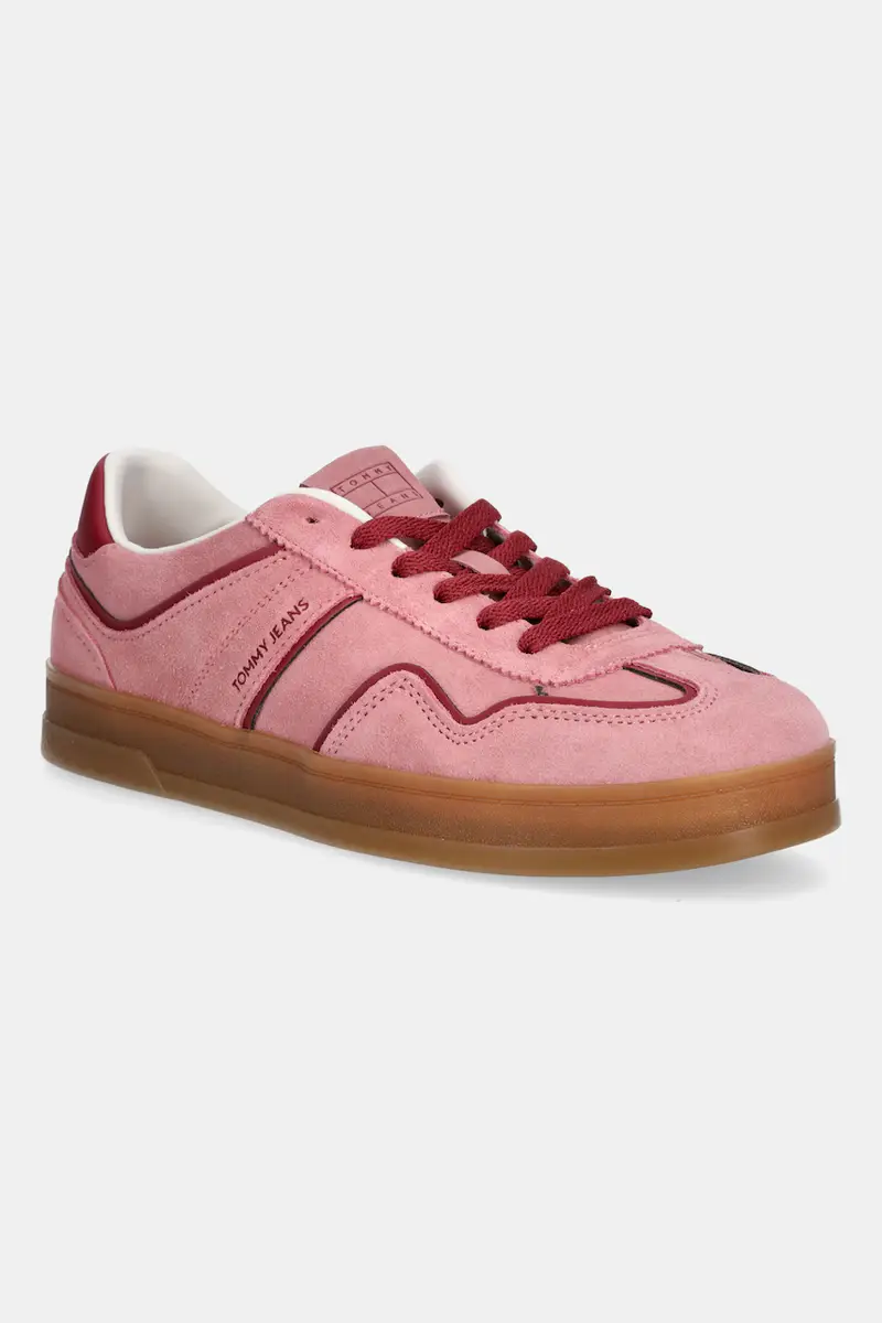 sneakers in camoscio THE GREENWICH donna colore rosa EN0EN02806
