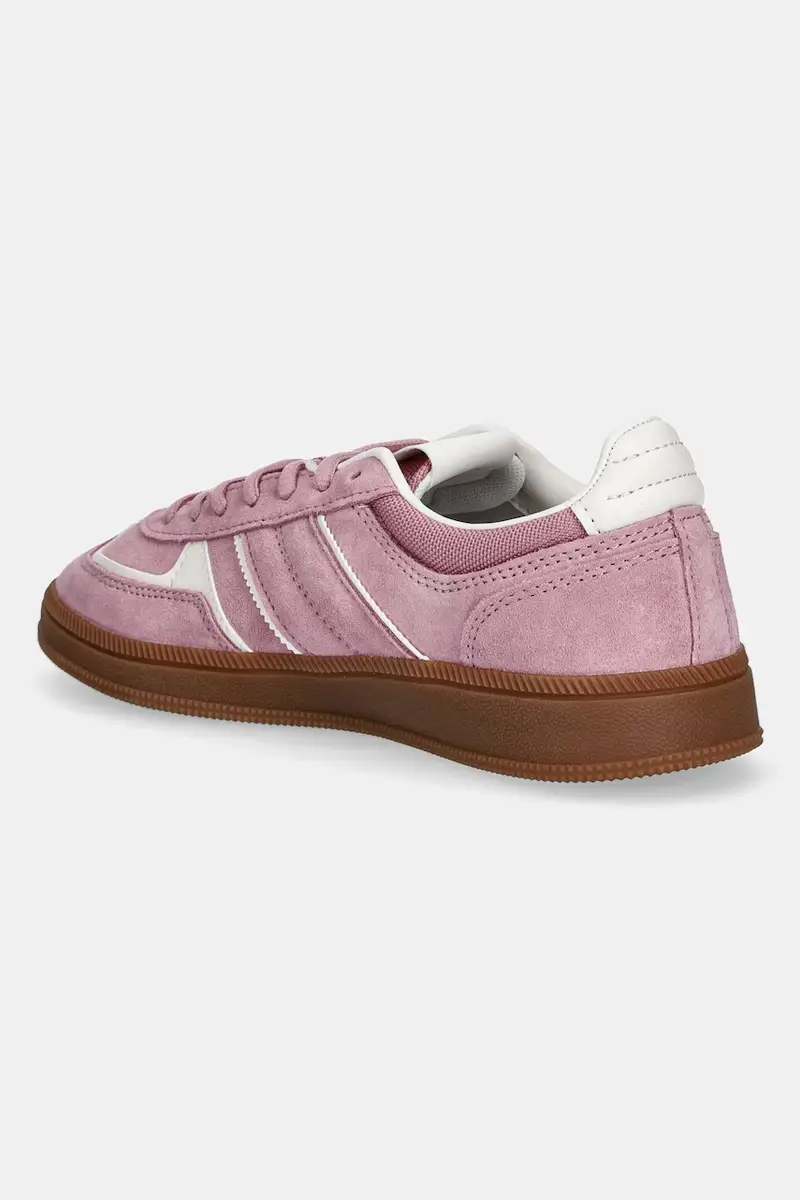 sneakers in camoscio THE GREENWICH EDGE donna colore rosa EN0EN02838 miniatura 3