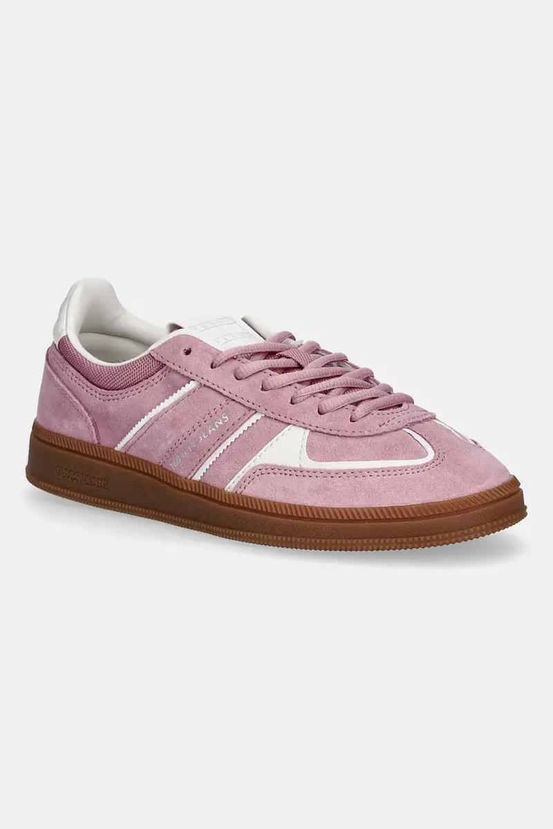 sneakers in camoscio THE GREENWICH EDGE donna colore rosa EN0EN02838