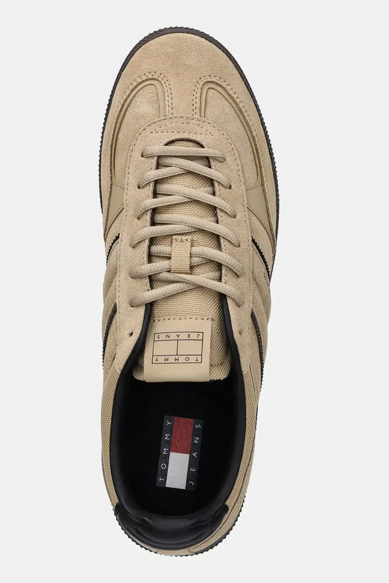 sneakers in camoscio THE GREENWICH EDGE SUEDE uomo colore beige EM0EM01609 miniatura 4