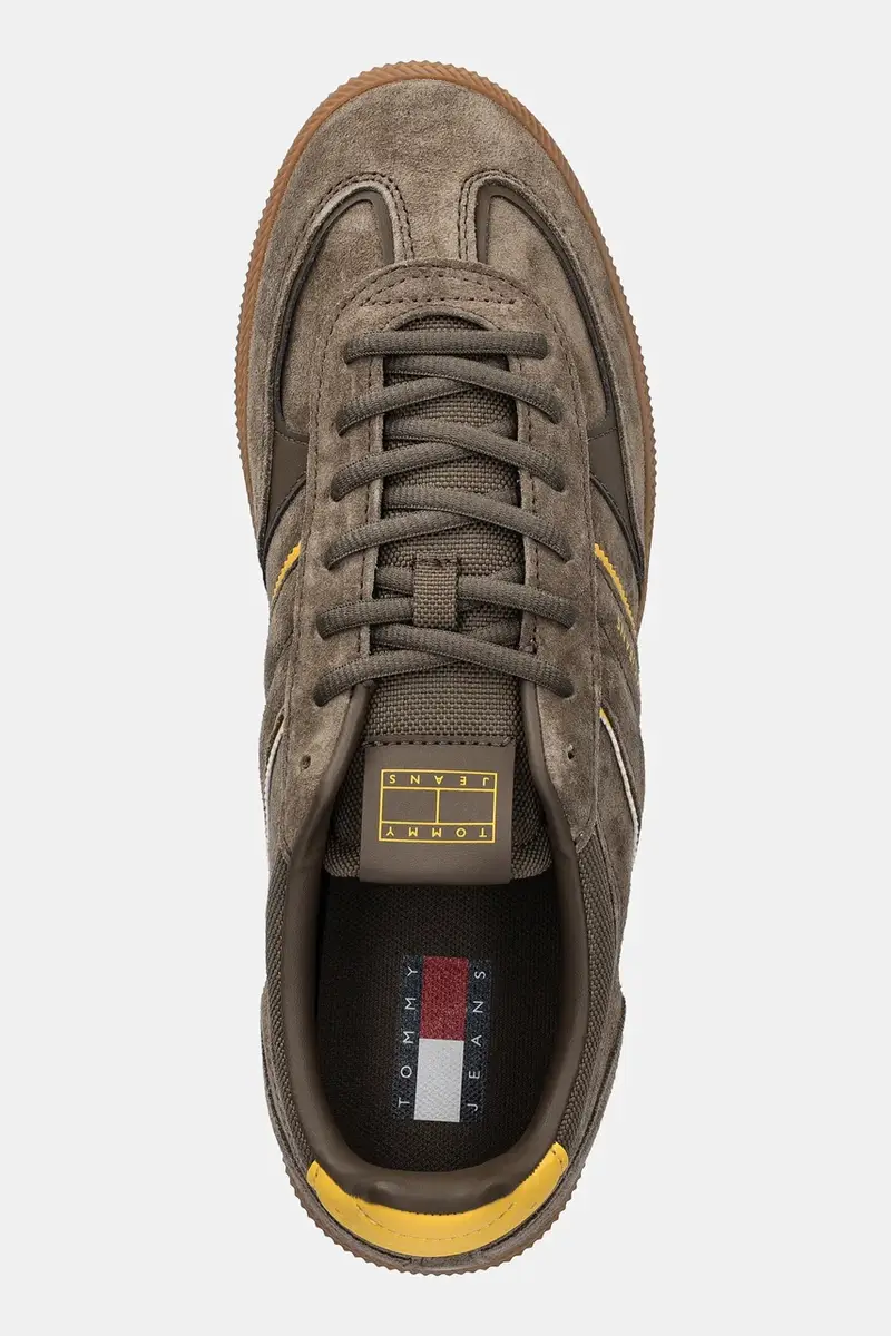 sneakers in camoscio THE GREENWICH EDGE SUEDE uomo colore verde EM0EM01609 miniatura 4