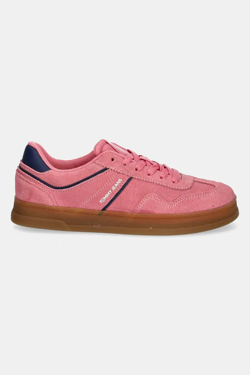 sneakers in camoscio THE GREENWICH SUEDE colore rosa EN0EN02696 miniatura 2