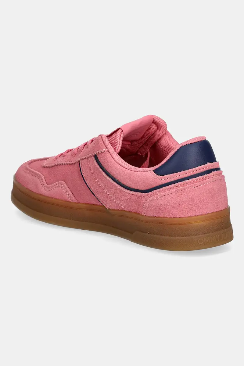 sneakers in camoscio THE GREENWICH SUEDE colore rosa EN0EN02696 miniatura 3