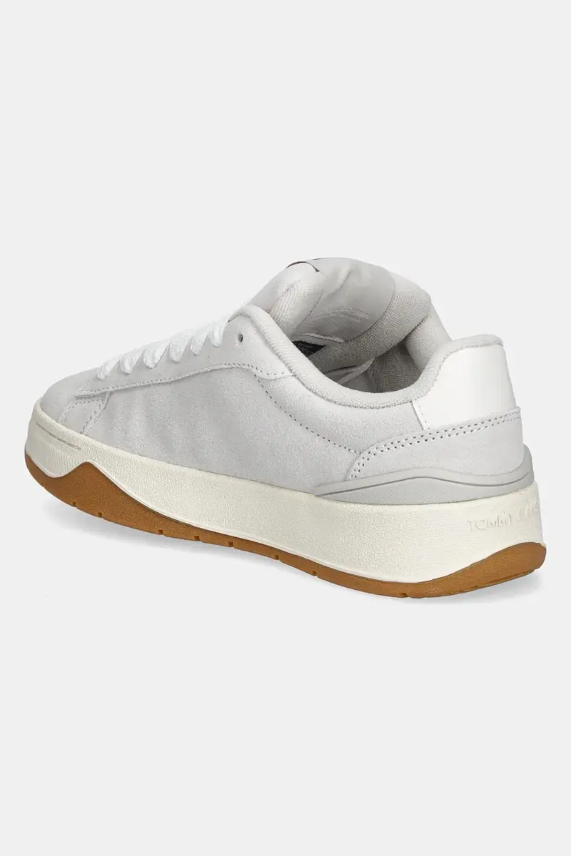 sneakers in camoscio TJW SKATE SNEAKER colore grigio EN0EN02677 miniatura 3