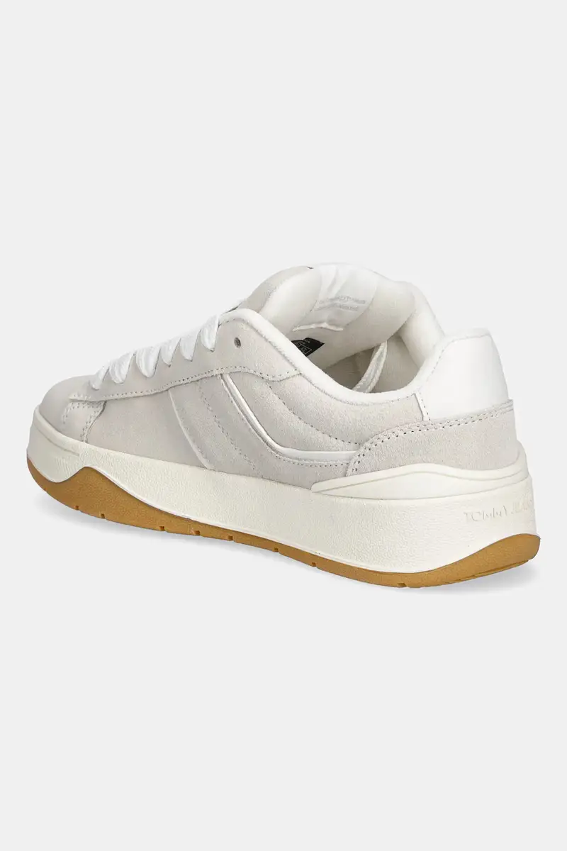 sneakers in camoscio TJW SKATE SNEAKER donna colore beige EN0EN02808 miniatura 3