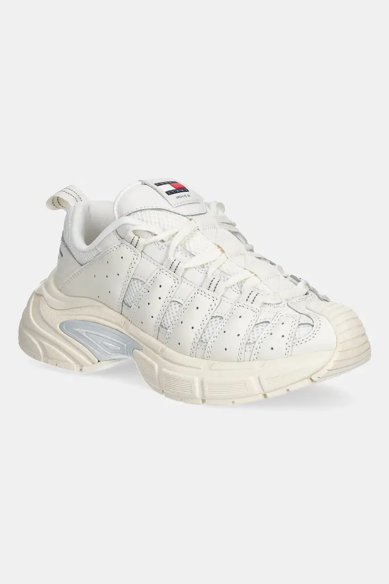 sneakers in pelle ARCHIVE '95 donna colore beige EN0EN02865