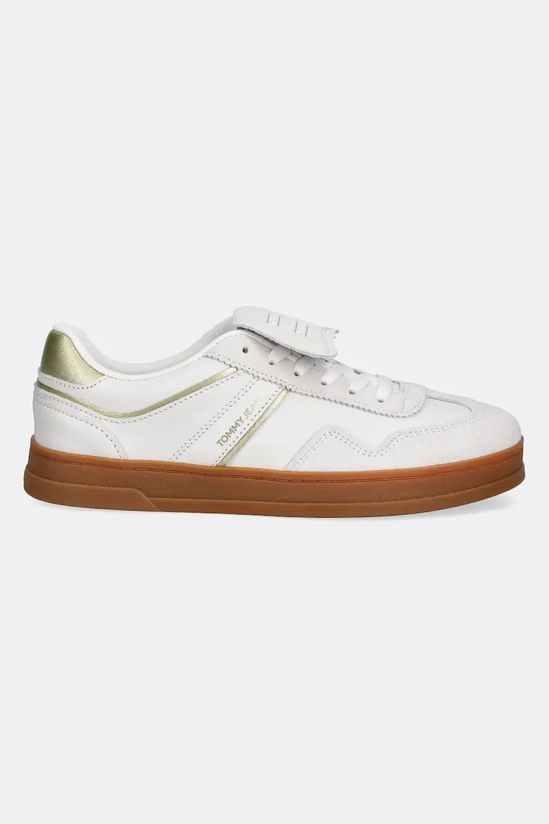 sneakers in pelle THE GREENWICH FLAP donna colore bianco EN0EN02715 miniatura 2