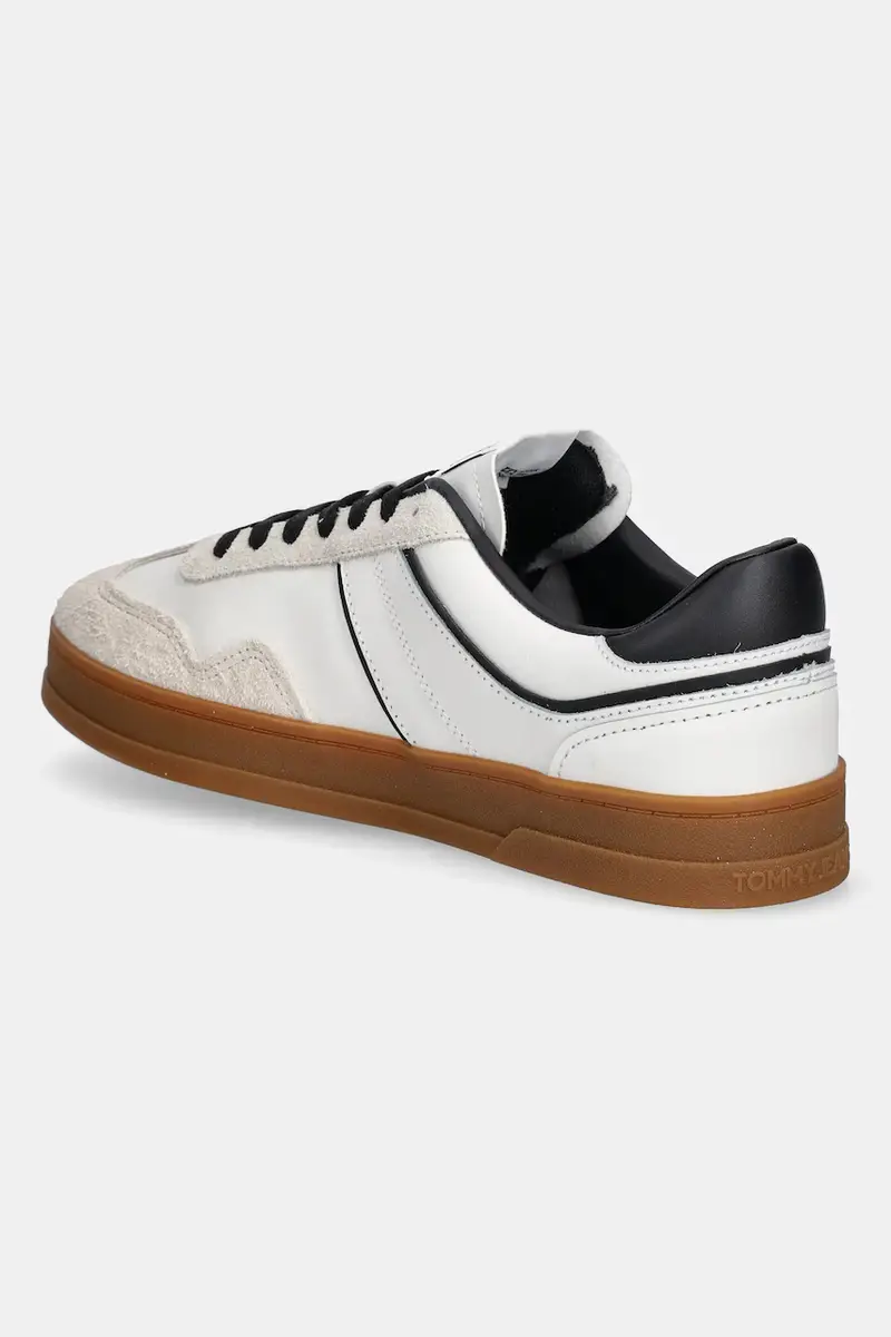 sneakers in pelle THE GREENWICH LEATHER uomo colore beige EM0EM01587 miniatura 3