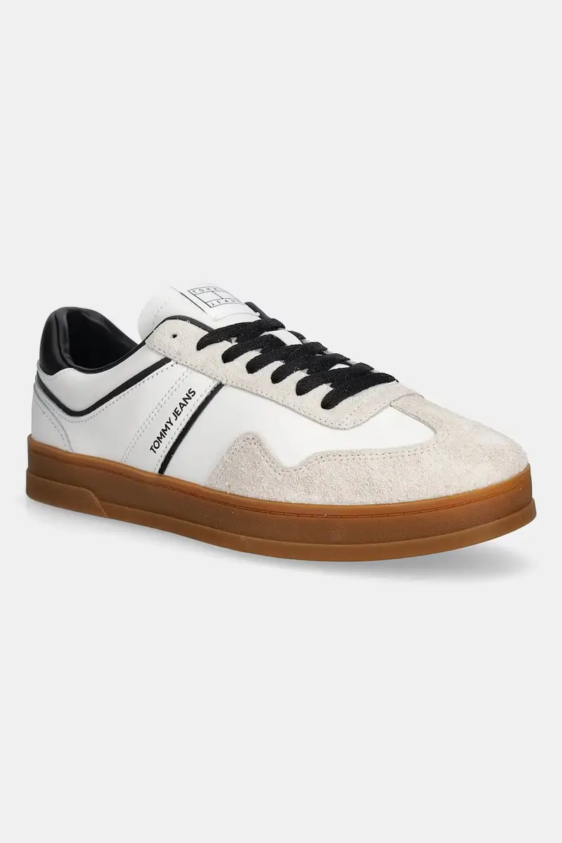 sneakers in pelle THE GREENWICH LEATHER uomo colore beige EM0EM01587